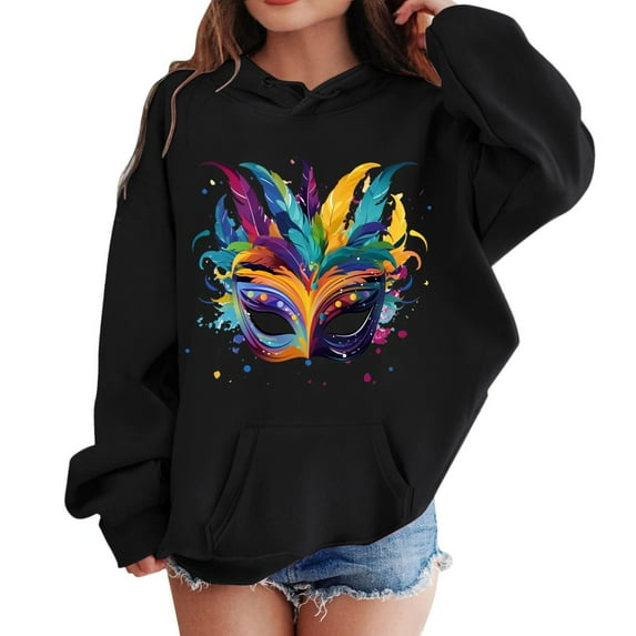 TJAZFJPA Graphic Crewneck Sweatshirt Girl's Boy's Hoodie Long Sleeve Soft Sweatshirt Graphic Hoody Kids Cute Pullovers Top Clothes for Girls Fall Hoodies for Girls Fleece Hoodie 130
