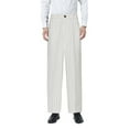 thumbnail image 1 of TJAZFJPA Green Sweatpants Boys Flat Front Dress Pants Adjustable Waist Front Pockets Straight Leg Fit Pants Leopard Print Pants Boys Baseball Pants Grey with Red Stripe 5-6 Years, 1 of 3