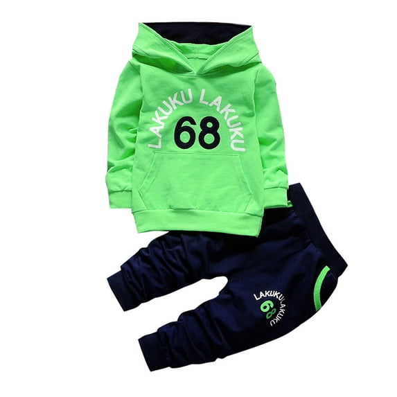 TJAZFJPA Newborn Baby Outfits Spring and Autumn Winter Numbers 68 Printed Children's Spring and Autumn Casual Fashion Baby 0 5 Years Old Hoodie Long Sleeve Children Summer Outfit Vacation Outfits