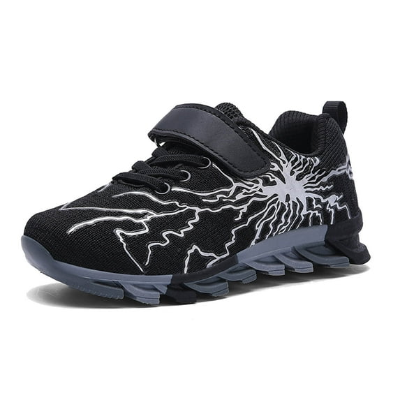 TJAZFJPA Toddler Tennis Shoes Boys Wide Foreign Trade Sports Shoes Breathable Fly Woven Mesh Sports Shoes Non and Lightweight Running Shoes for Boys Girls Middle and Young Children