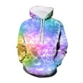 thumbnail image 1 of TJAZFJPA Vintage Football Sweatshirt 3D Visual Digital Printed Children's Hoodie Tie Dye Printed Children's Hoodie Pullover Sweatshirt Cute Hoodie Gray Hoodie 3-4 Years, 1 of 3