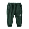 thumbnail image 1 of TJAZFJPA White Baseball Pants Youth Boys Knickers Boys Pants Autumn Spring and Autumn New Children's Pants Sports Leisure Cargo Pants Black Baseball Pants Youth Boys Green Pants 4-5 Years, 1 of 2