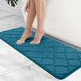 thumbnail image 1 of TJOUL Memory Foam Bath Mat Rug 24x16, Soft and Absorbent Bathroom Rugs, Non-Slip, Comfortable, Machine Washable Bath Carpet for Bathroom Floor, Tub, Shower and Home Decor Accessories, Black, 1 of 19