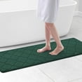 thumbnail image 1 of TJOUL Memory Foam Bath Mat Rug 24x16, Soft and Absorbent Bathroom Rugs, Non-Slip, Comfortable, Machine Washable Bath Carpet for Bathroom Floor, Tub, Shower and Home Decor Accessories, Black, 1 of 18