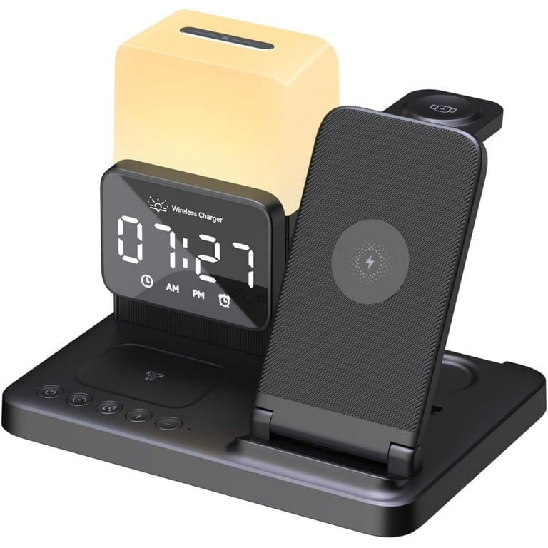 TJOUL Z15 All-in-One Wireless Charging Station with Lamp 15W