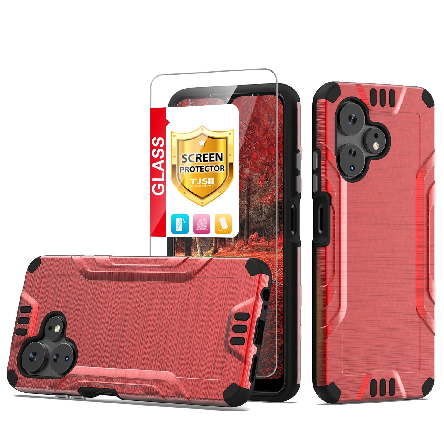 TJS for Boost Mobile Celero 5G Plus 2024 (3rd Version) Phone Case, with ...