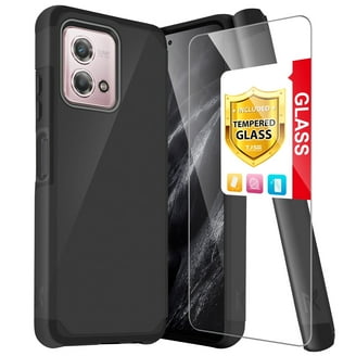 TJS Nokia C110 Phone Case, Tempered Glass Protector