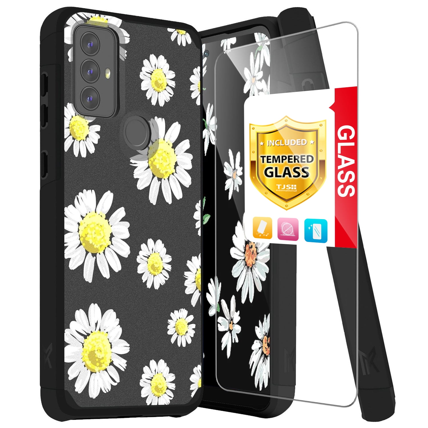 Custodia Antiurto MISTICAL FLOREALE Per Moto G Pure / Moto G Power 2022 | Fiorita E Resistente