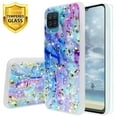 thumbnail image 1 of TJS Glitter Bumper Drop Cell Phone Case for Samsung Galaxy A12, Colorful, 1 of 7