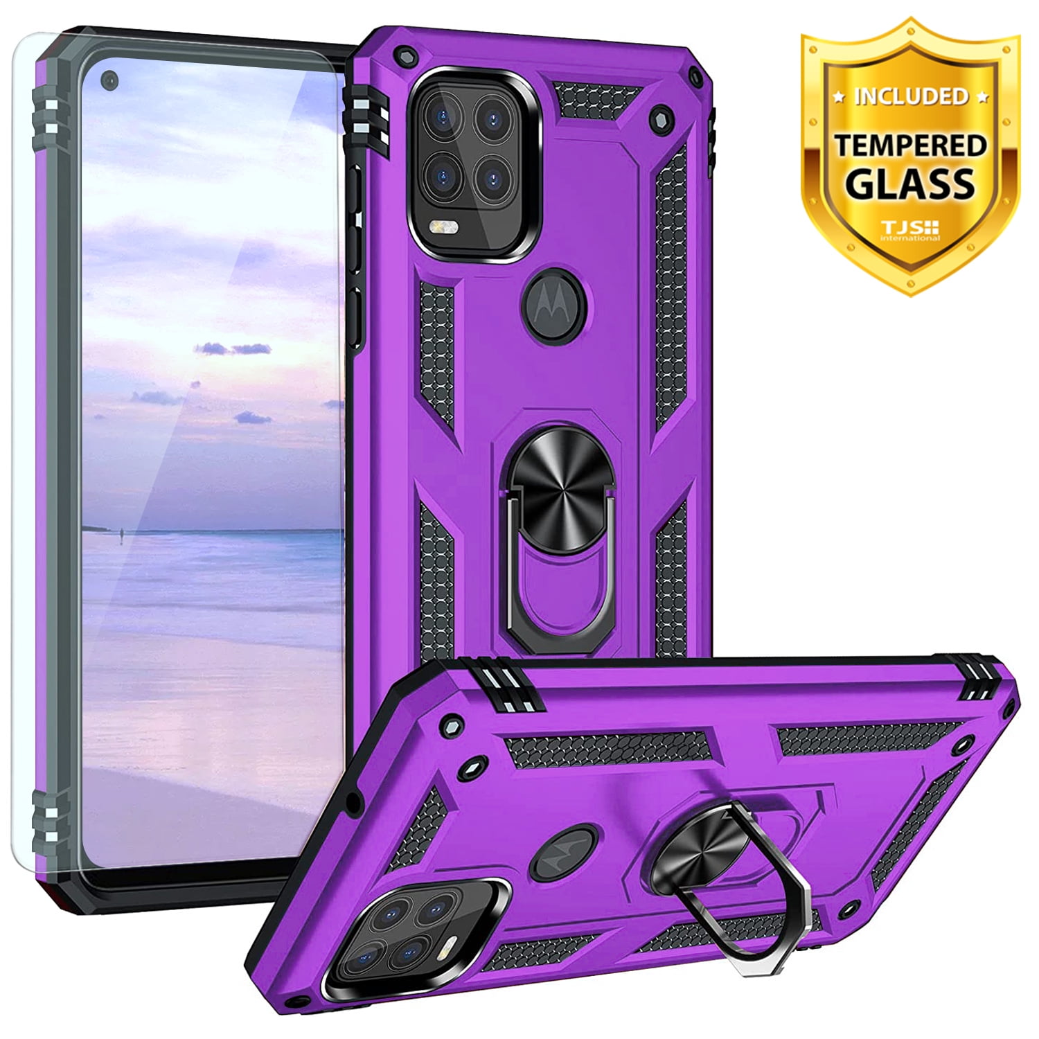 TJS Phone Case for Motorola Moto G Stylus 5G 2021 (Not Fit Moto G