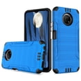 thumbnail image 1 of TJS Phone Case for Nokia G300 5G (N1374DL), Dual Layer Shockproof Brushed Armor Magnetic Metallic Phone Case Cover (Blue), 1 of 6