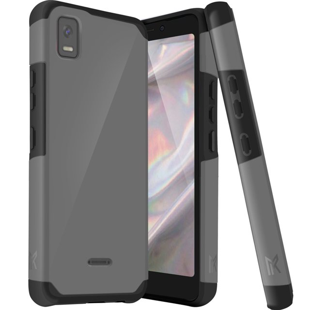 TJS for Cricket Debut Smart Phone Case, Support Dual Layer