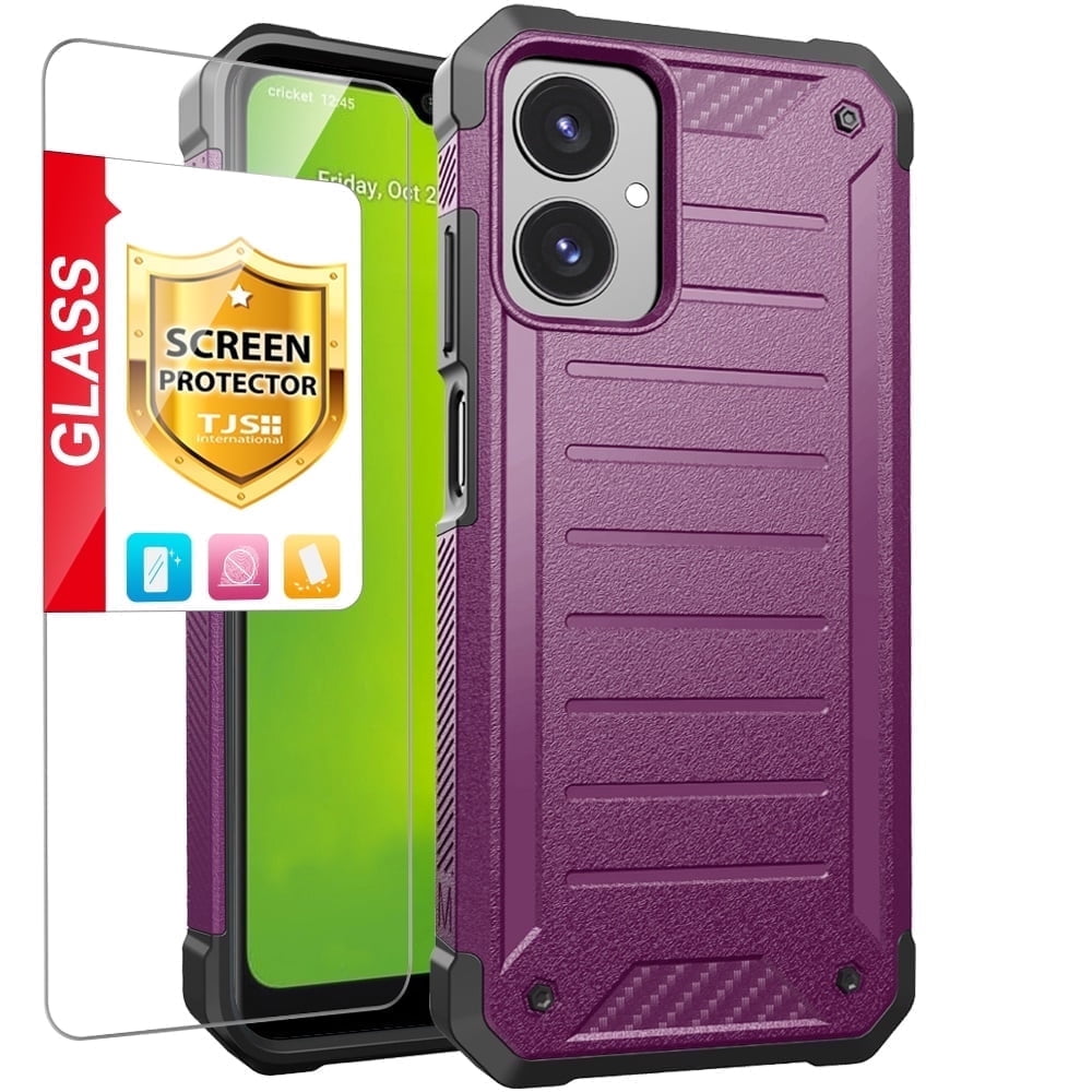 TJS, AT&T Propel 3 5G Phone Case, Tough Shockproof Purple - Walmart.com