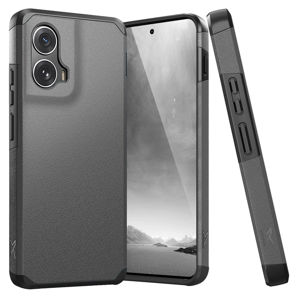 TJS for Motorola Moto Edge 5G 2024 Phone Case, Dual Layer Hybrid