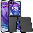 thumbnail image 1 of TJS Phone Case for Motorola Razr 2025/2024, Slim Matte Finish Snap On Protective Cover for Moto Razr 2024/2025 (Black), 1 of 5
