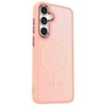 thumbnail image 1 of TJS for Samsung Galaxy S24 Plus Phone Case, Magnetic Ring Translucent Protective Cover for Samsung S24 Plus (Pink), 1 of 5