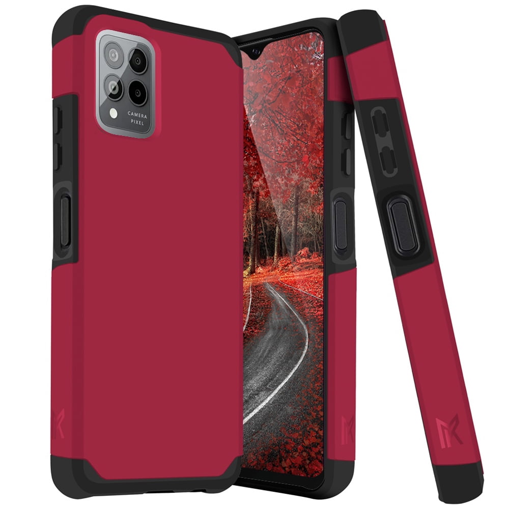 TJS T-Mobile Revvl 6x Pro 5G / 6 Pro 5G Phone Case, Dual TJS T-Mobile Revvl 6x Pro 5G / 6 Pro 5G Phone Case, Dual