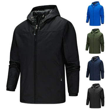 TJUJUSO Men's Water-Proof Ski Jacket Snowboarding Windbreaker Warm Winter Hooded Mountain Snow Coat Men's Waterproof Outdoor Thin Jacket Autumn Winter Stand Collar Hooded Top Blouse Coat