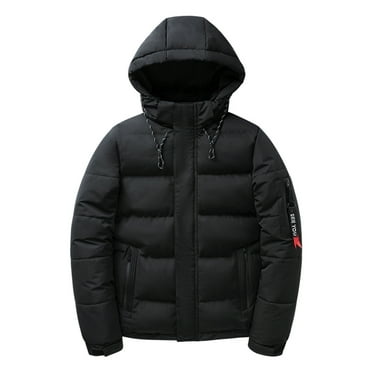 TJUJUSO Men's Winter Skiing Jackets Fleece Coats Insulated Thermal Snowboard Jacket Raincoat With Hood Men Winter Long Sleeve Warm Pocket Loose Shirt Top Jacket Coats