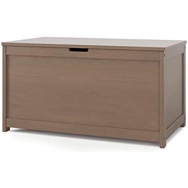 TJUNBOLIFE 33\u201D Wood Toy Box Large Chest Plenty of 2 Safety Hinges