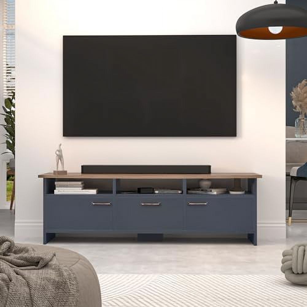 TJUNBOLIFE Atelier Mobili Interchangeable 65 Inch TV Stands for Living