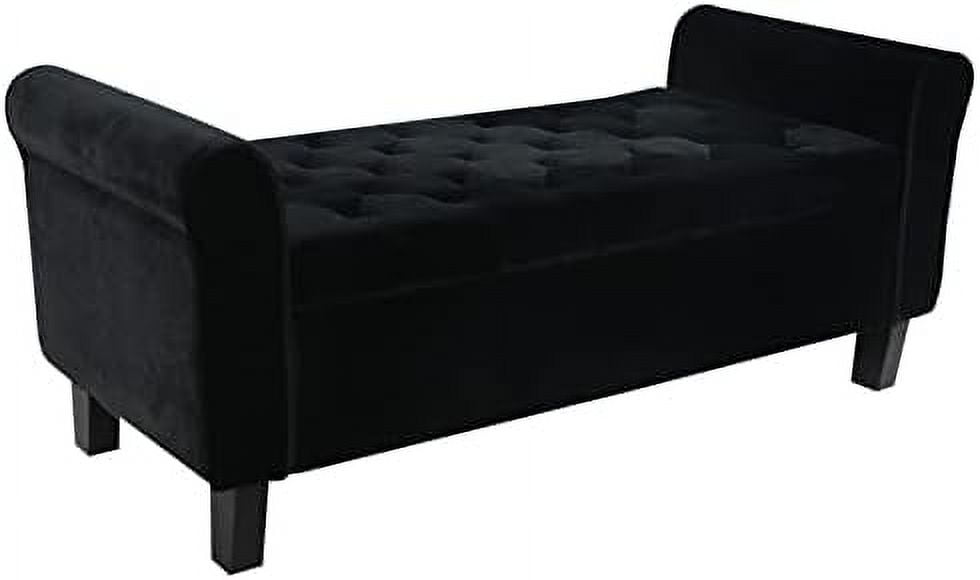 TJUNBOLIFE Bench for Bedroom End of Bed Button Tufted Ottoman Bench 51 Inch End of Bed Bench