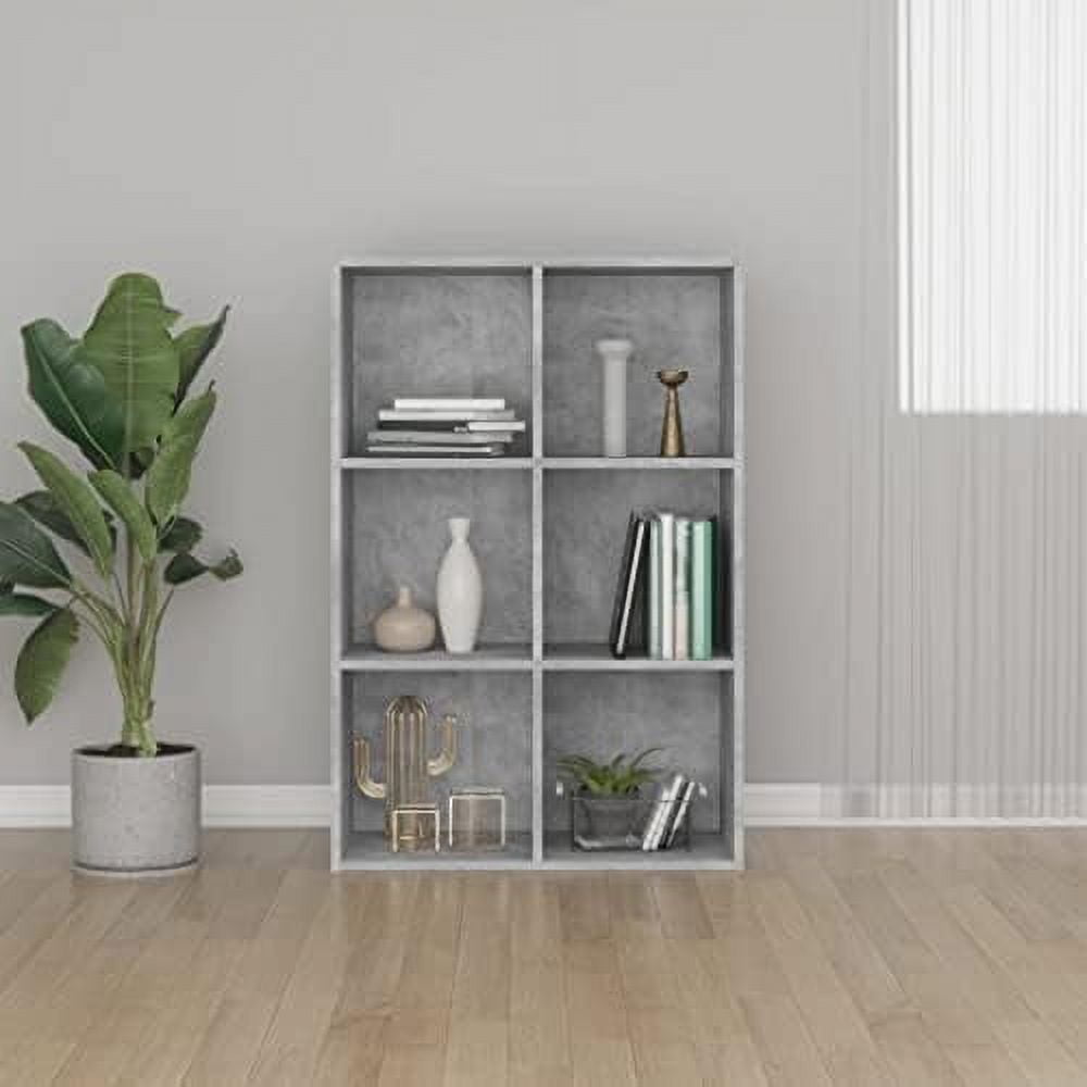 TJUNBOLIFE Book Modern 8 Cube Bookshelf Open Display Organizer