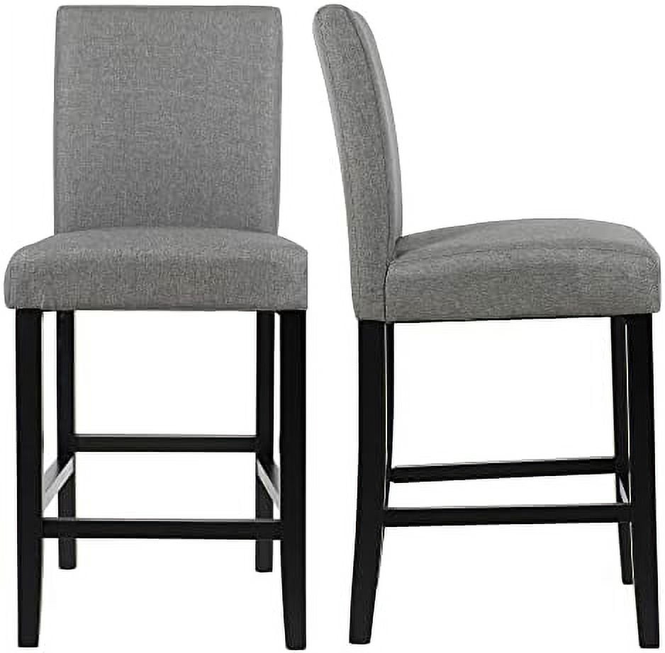 SQRTCV Classic 24 Inches Counter Height Stools Upholstered Stools with