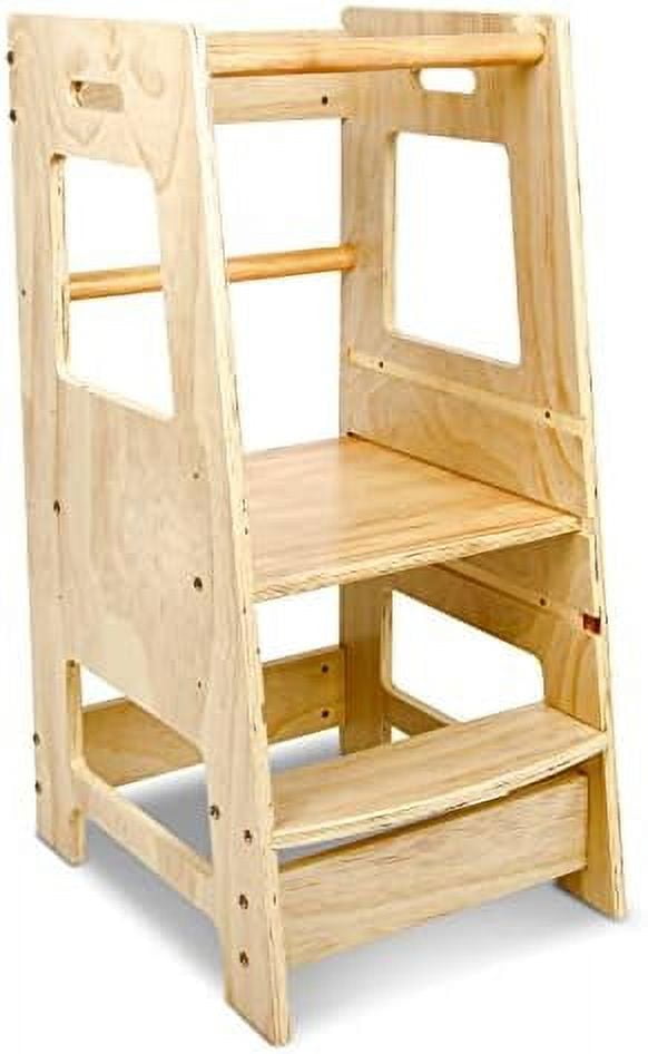 TJUNBOLIFE Standing Tower for Toddlers Toddler Stool for Kitchen Counter Kitchen Step Stool with