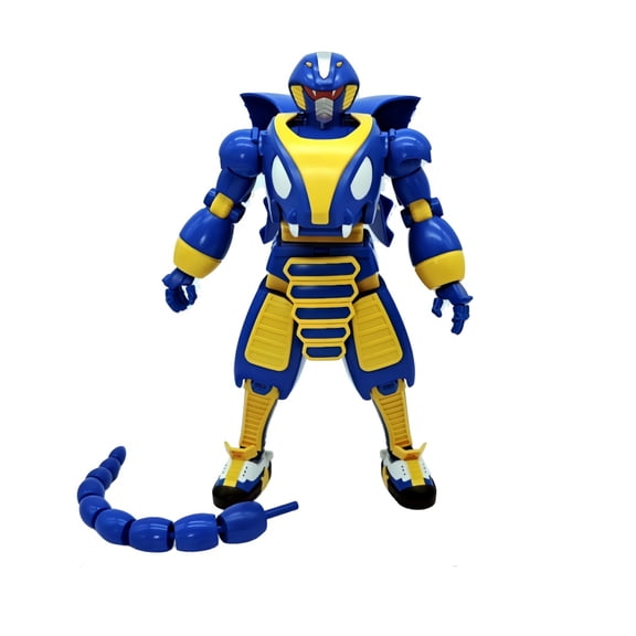 TJXB003 B Series 8 Bug Mecha Action Figure Sci Fi Insect Robot Warrior Hobby Collectible Kit with Articulated Tail and Swap Face Accessories