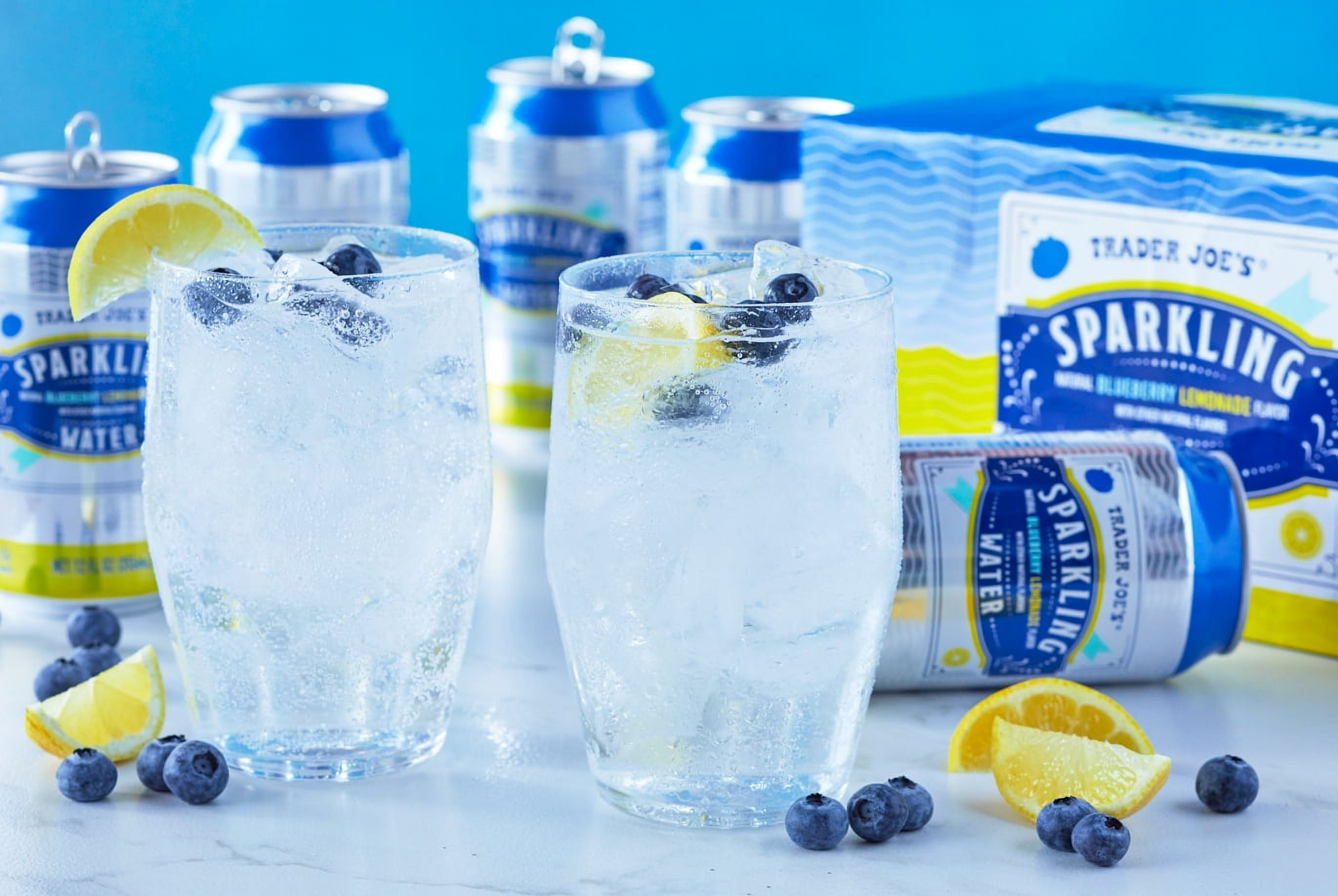 Pack of 2 - TJs Blueberry Lemonade Sparkling Water 12 Fl Oz
