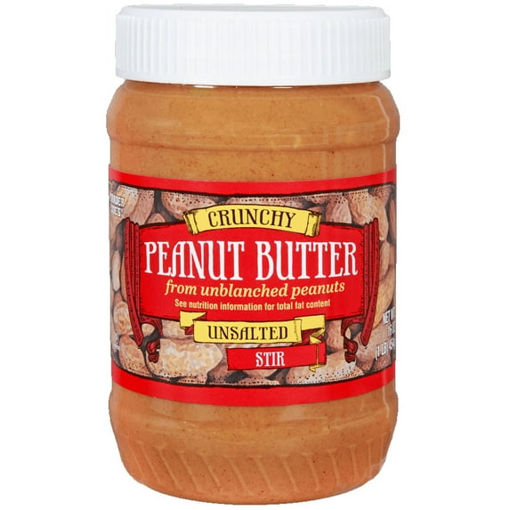 Pack of 3 - TJs Crunchy Peanut Butter Unsalted 16 Oz
