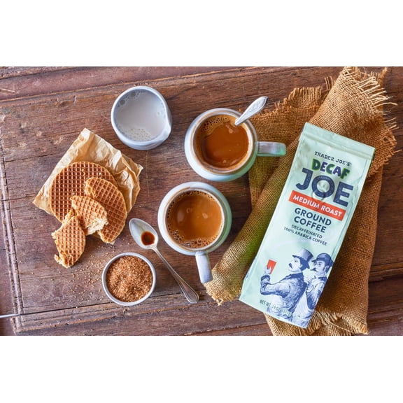 Pack of 2 - TJs Decaf Joe Medium Roast Ground Coffee 14 Oz