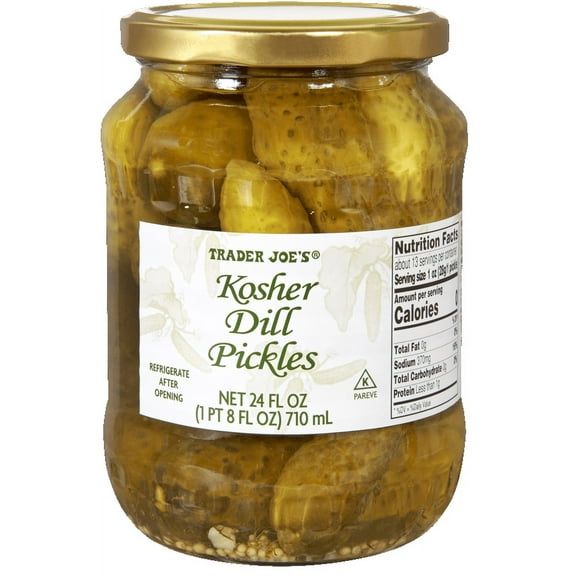 Pack of 3 - TJs Kosher Dill Pickles 24 Fl Oz
