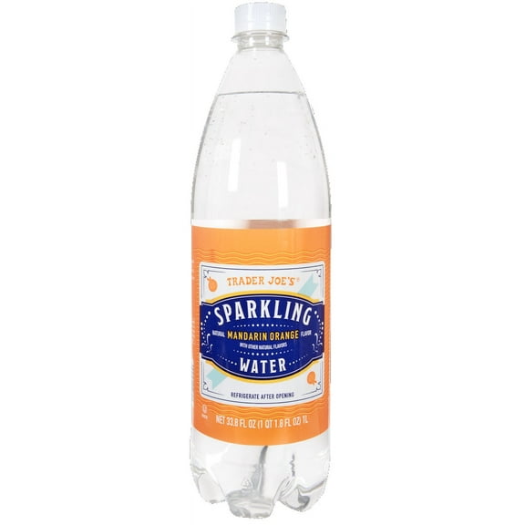 Pack of 2 - TJs Mandarin Orange Sparkling Water 1 L