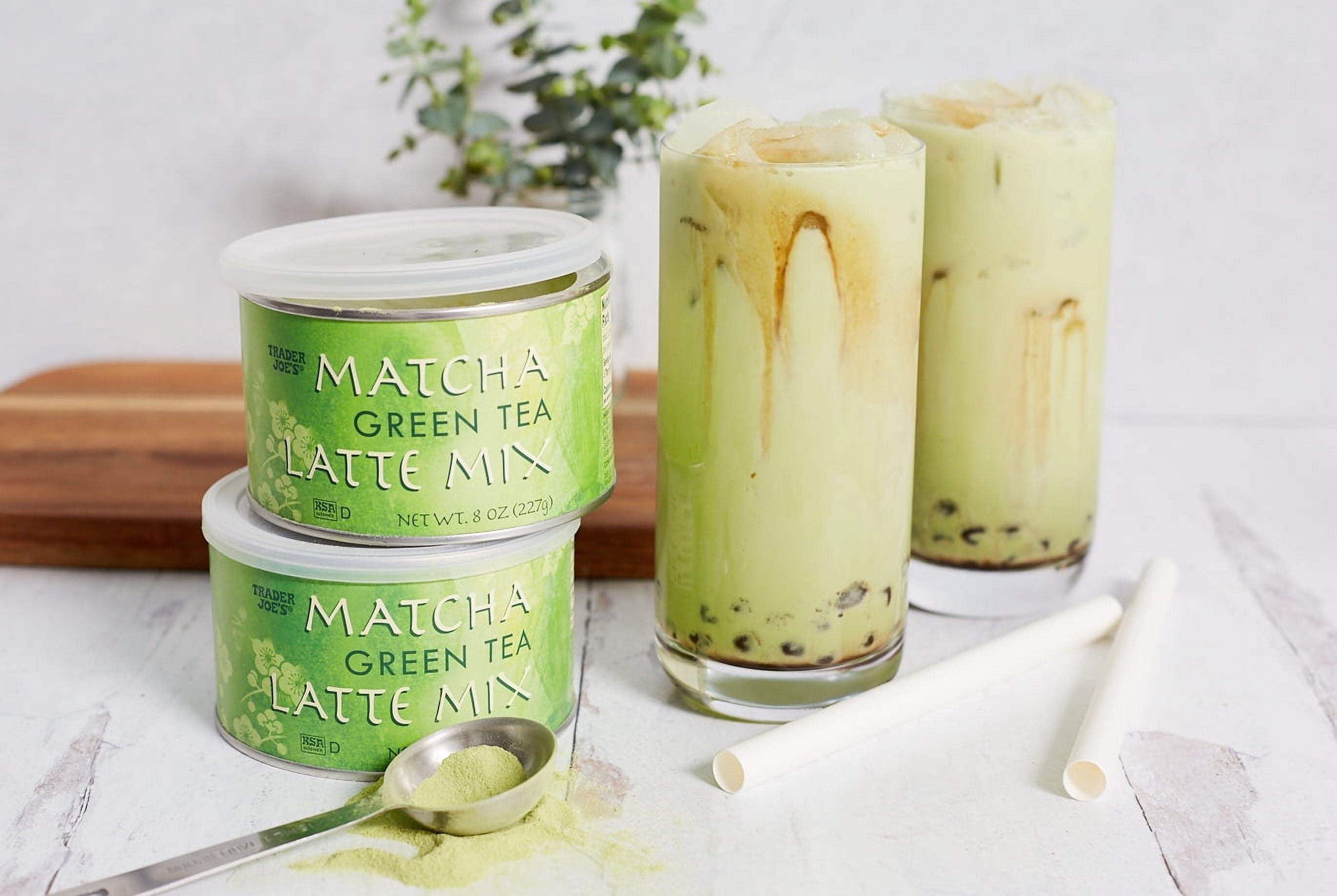 Pack of 3 - TJs Matcha Green Tea Latte Mix 8 Oz