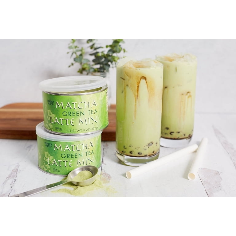 Pack of 3 - TJs Matcha Green Tea Latte Mix 8 Oz - Walmart.com