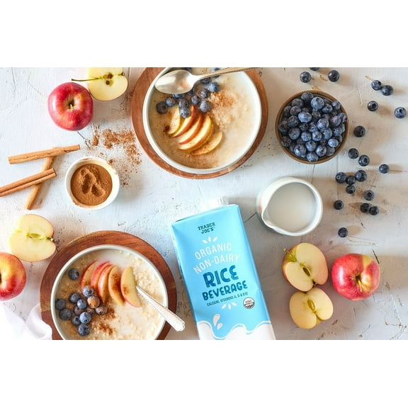 Pack of 2 - TJs Organic Non-Dairy Rice Beverage 32 Fl Oz