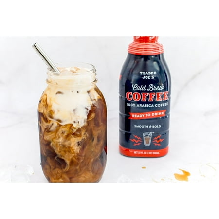 Pack of 3 - TJs Ready To Drink Cold Brew Coffee 32 Fl Oz