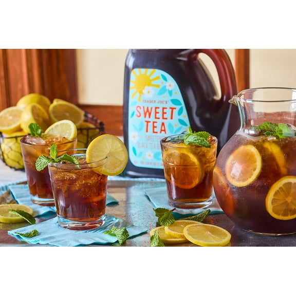 Pack of 3 - TJs Sweet Tea Beverage 128 Fl Oz
