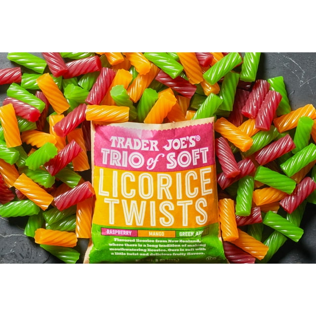TJs Trio of Soft Licorice Twists 8 Oz - Pack of 3