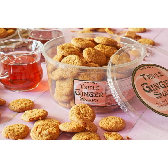 TJs Triple Ginger Snaps 14 Oz - Pack of 5