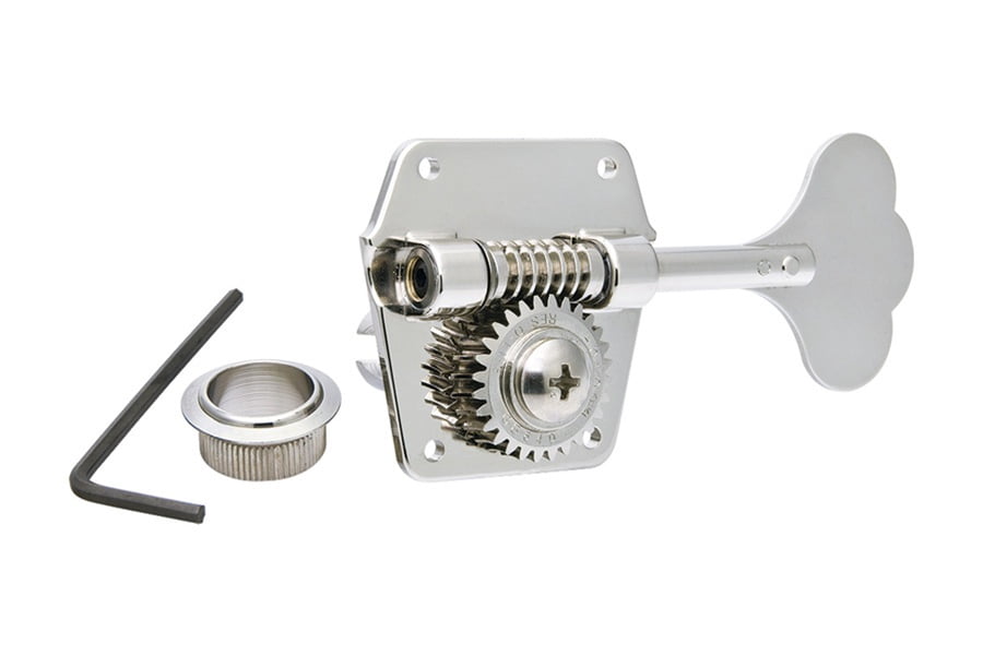 TK-0790 Gotoh Vintage-style Reverse Wind 4-in-line Bass Tuners