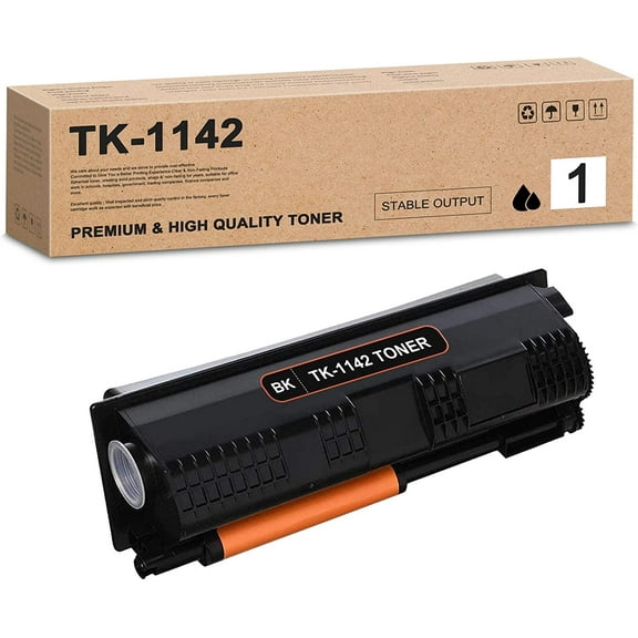 TK-1142 Toner Cartridge Replacement for Kyocera FS-1035 Printer 1-Black