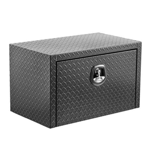 TK 30 inch aluminum underbody truck tool box heavy duty underbed toolbox tool storage organizer chest with lock and keys