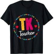 TK All Day Transitional Kindergarten Back To School Teacher T-Shirt