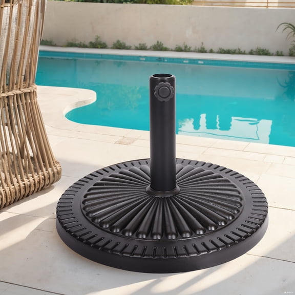 TK BLACK ROCK RESIN UMBRELLA BASE(60506.00)