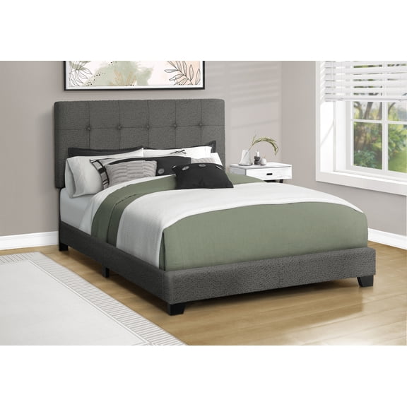 TK Bed Full Size Bedroom Upholstered Frame Only Transitional