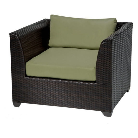 TK Classics Barbados Wicker Outdoor Club Chair - Set of 2 Cushion Covers