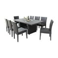 thumbnail image 1 of TK Classics Belle Wicker 7 Piece Patio Dining Set with Armless Chairs, 1 of 5